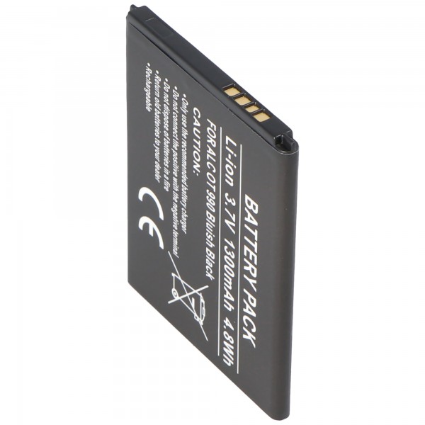 Batterij geschikt voor ALCATEL One Touch 918D batterij CAB32A0001C1, CAB31P0000C2, CAB31P0000C1, BY71, TLIB37A