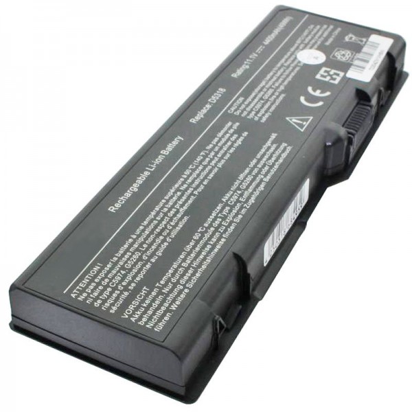 AccuCell-batterij geschikt voor Dell Inspiron 6000-serie, 4800 mAh