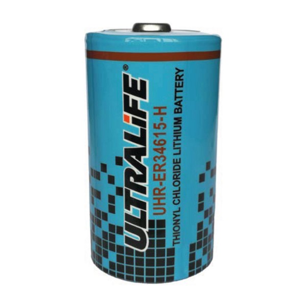 UHR-ER34615-H Ultralife lithiumbatterij 3,6 volt 14,5 Ah D-cel hoge stroom -55 ° C tot + 85 ° C