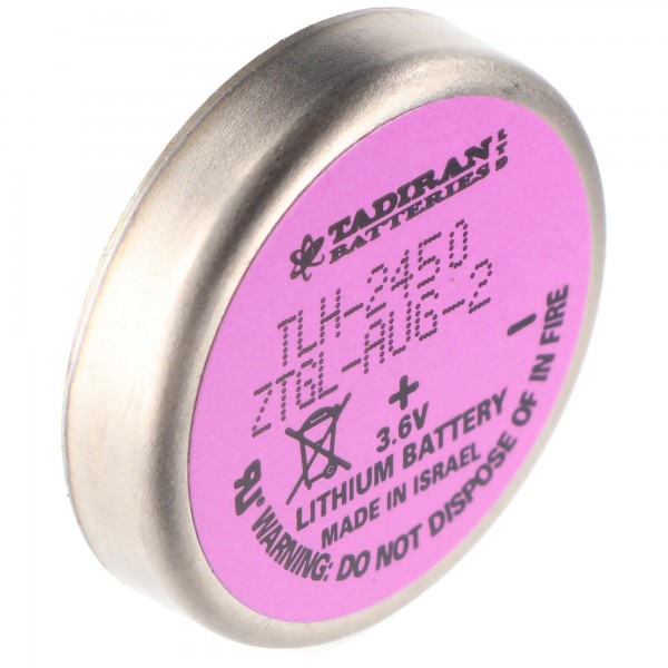 Tadiran TLH-2450 / P batterij TLH-2450 / P 3,6 volt 550 mAh met printconnector
