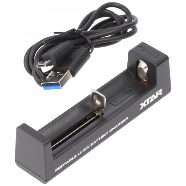 USB-lader met 1 compartiment en tot 0,5 Ah laadstroom