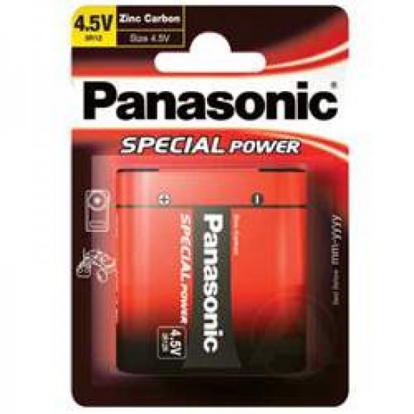 Panasonic 3R12 platte batterij Special Power 3R12R zink-koolstof