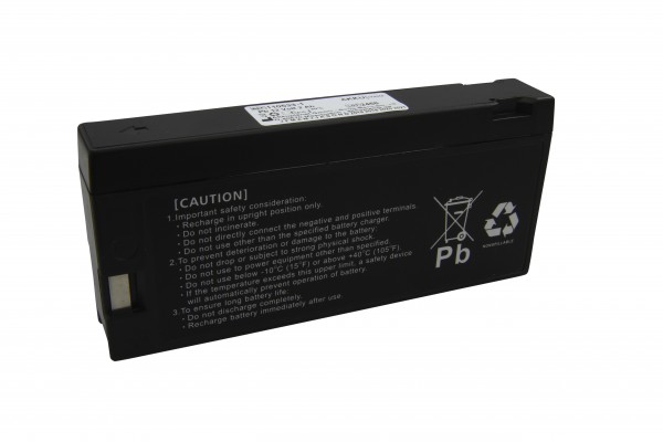 Loodzuurbatterij geschikt voor Dräger Monitor Infinity Gamma, Gamma XL
