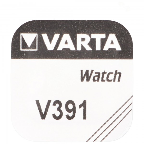 391, Varta V391, SR55, SR1120W knoopcel voor horloges etc. 1 stuk