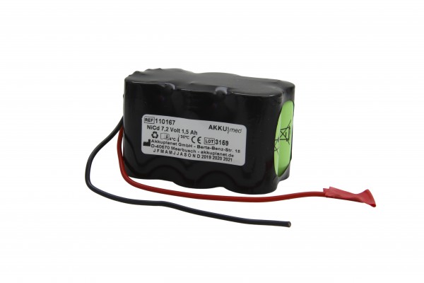 NC-batterij geschikt voor International Technidyne Corp. Voldoet aan Hemochron 401 CE