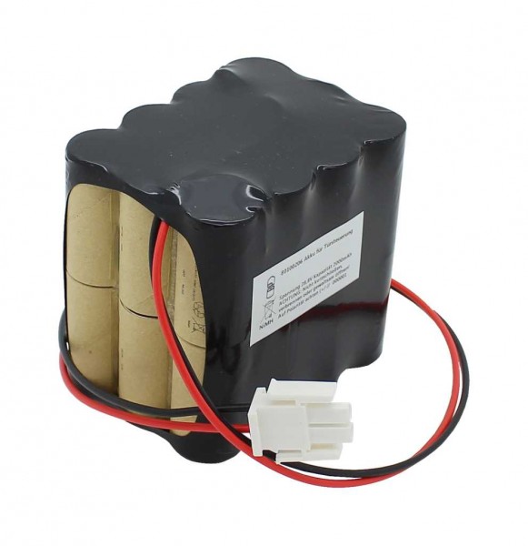 Batterij voor deurbediening NiMH 28.8V 2000mAh passend voor Besam RDB 654184