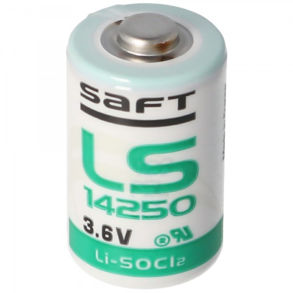 SAFT LS14250 lithiumbatterij Li-SOCI2, maat 1/2 AA LST14250