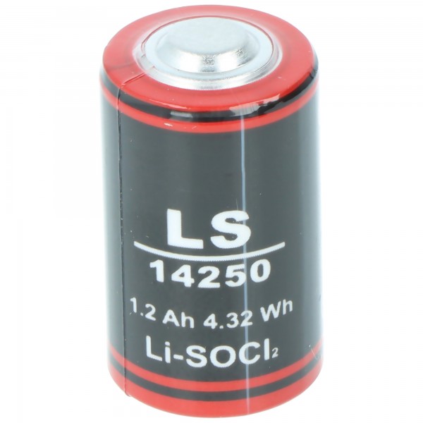 ER14250 Lthium batterij 1/2 AA 3.6 volt 1200mAh LS14250