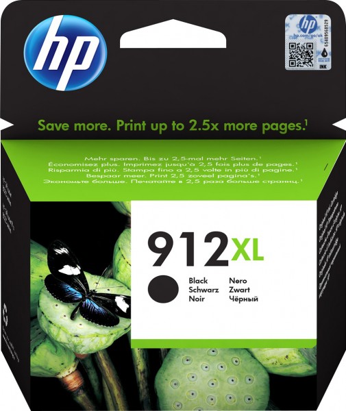 HP inktcartridge NR.912XL/3YL84AE zwart