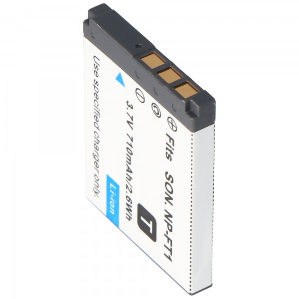 AccuCell-batterij geschikt voor Sony NP-FT1, DSC-L1, DSC-M1, DSC-T1