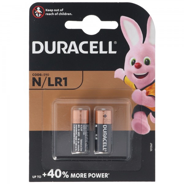 Duracell MN9100 alkaline batterij Lady LR1 maat N 1,5 volt batterij UM5, UM-5
