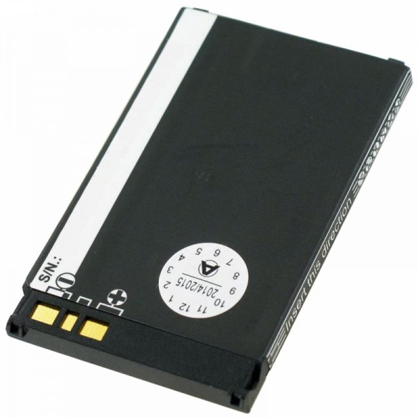 AccuCell-batterij geschikt voor Sharp GX15, GX25, GX30, GX30i, 780mAh
