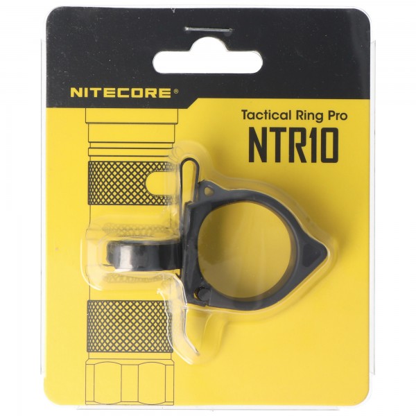 NITECORE NTR10 de tactische clip-on ring voor de Nitcore CI7, NEW P12, NEW P12R, P22R en i4000R
