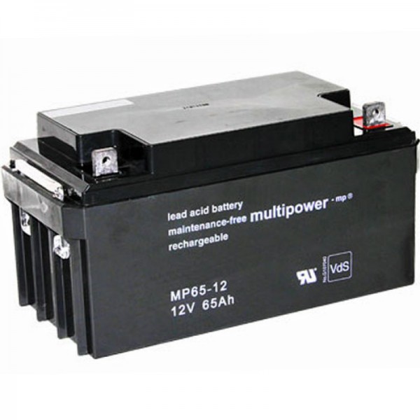 Multipower MP65-12 batterij met M6-schroefverbinding