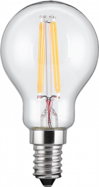 Goobay Filament LED Mini Globe, 4 W - E14 fitting, warm wit, niet dimbaar