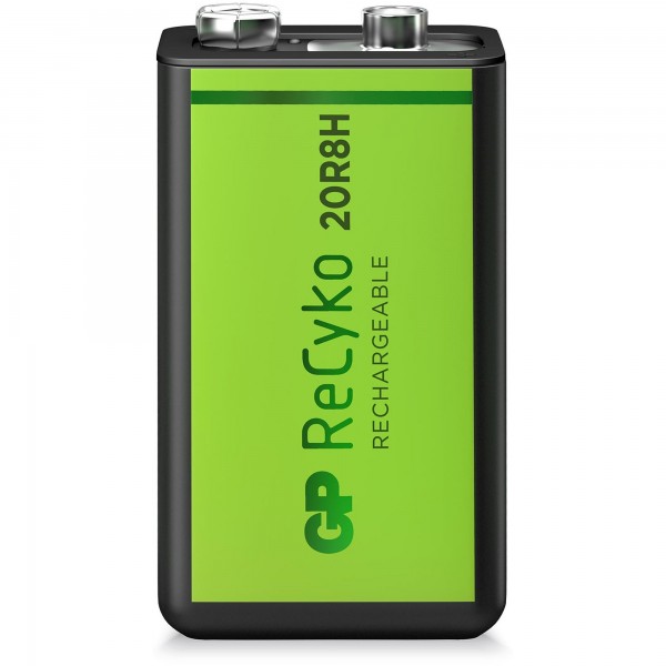 9V batterij GP NiMH 200 mAh ReCyko 8.4V 1 stuk