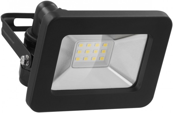 Goobay LED buitenspot, 10 W - met 850 lm, neutraal wit licht (4000 K) en M16 wartel, geschikt voor buitengebruik (IP65)