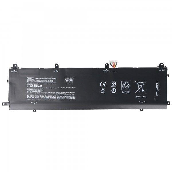 Accu geschikt voor HP Spectre x360 Covertible 15-EB0005Ni, Li-Polymeer, 11.55V, 6310mAh, 72.9Wh