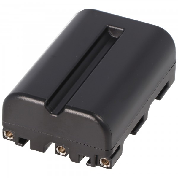 AccuCell-batterij geschikt voor de Sony NP-FM500H-batterij 7,4 Volt 1600 mAh 11,8 Wh