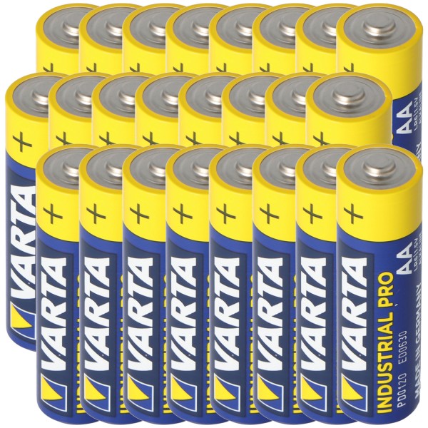 Varta AA Mignon batterij industrieel incl. Gratis opbergdoos