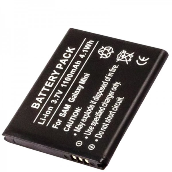 AccuCell-batterij geschikt voor Samsung GT-S5330, GT-S5250