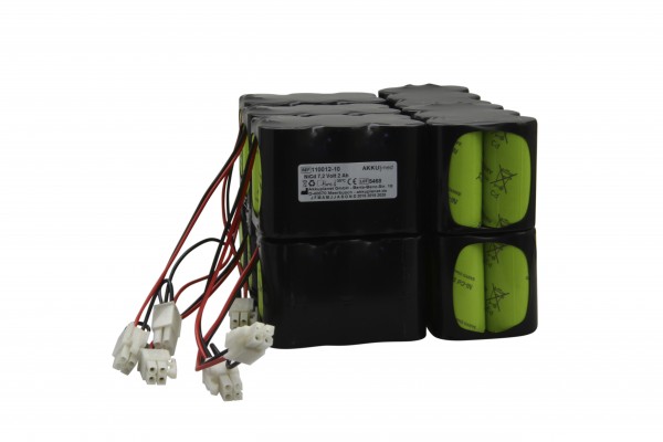 NC-batterij geschikt voor Braun Infusomat FM, Perfusor FM - pak van 10