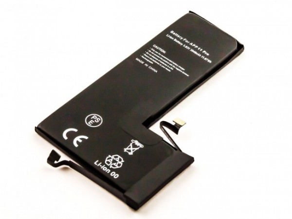 Batterij geschikt voor Apple iPhone 11 Pro, Li-Polymer, 3.83V, 3046mAh, 11.7Wh, ingebouwd, zonder gereedschap - zonder batterij gezondheidsinformatie