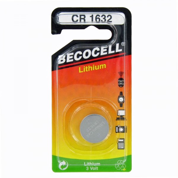Becocell CR1632 lithiumbatterij