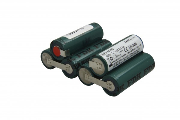 NiMH-batterij-inzetstuk geschikt voor Nellcor capnometer / pulsoxymeter NBP70 NPB75 / Covidien / N80