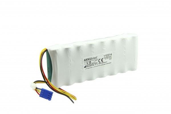 NiMH-batterij geschikt voor Schiller EKG AT10 +, AT10plus