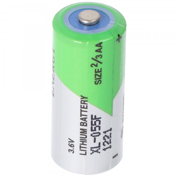 Lithium thionylchloride batterij Xeno XL-055 F, 2 / 3AA 1650mA