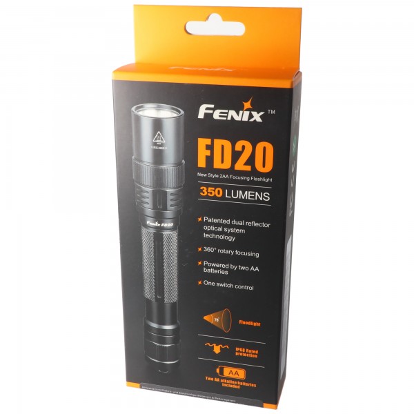 Fenix FD20 Cree XP-G2 S3 LED-zaklamp met roterende focus