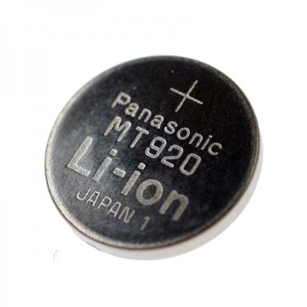 Panasonic MT920 batterij, condensatorbatterij GC920 0.33F, let op afmetingen 9,3 x 2,1 mm, zonder soldeertag