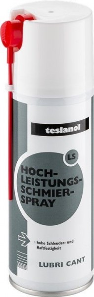 Teslanol lijmsmeerspray - laat een stevig hechtend universeel smeermiddel achter - 200 ml