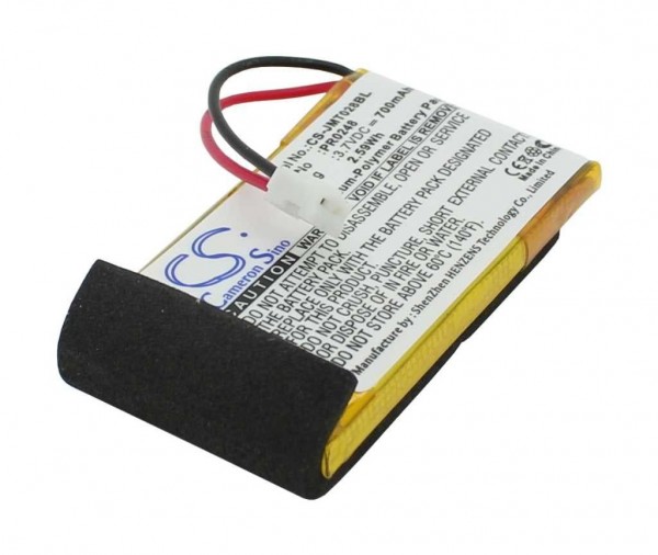 Kraanbatterij LiIon 3.7V 700mAh vervangt Jay PR0248
