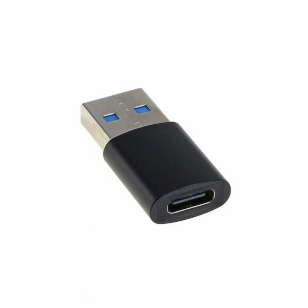 Adapter geschikt voor de USB-A 3.0-stekker naar de USB Type C-bus