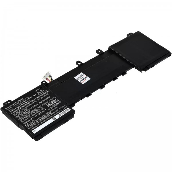 Batterij voor laptop Asus ZenBook Pro 15 UX580GE-E2032T / Type C42N1728 - 15,4V - 4400 mAh