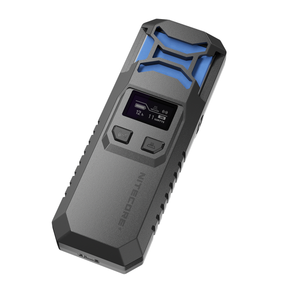 Nitecore EMR10, mobiele muggenverjager, inclusief 2x NL2150 batterijen, met powerbank functie, waterdicht IPX5, ideaal voor kamperen, outdoor en vissen