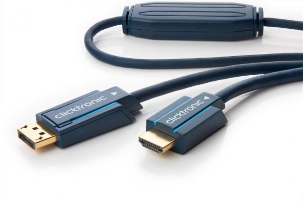 DisplayPort/HDMI-adapterkabel High-speed adapter van DisplayPort naar HDMI