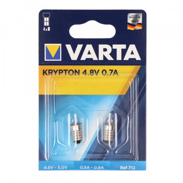 Varta vervangende lamp 712, Varta 00712000402