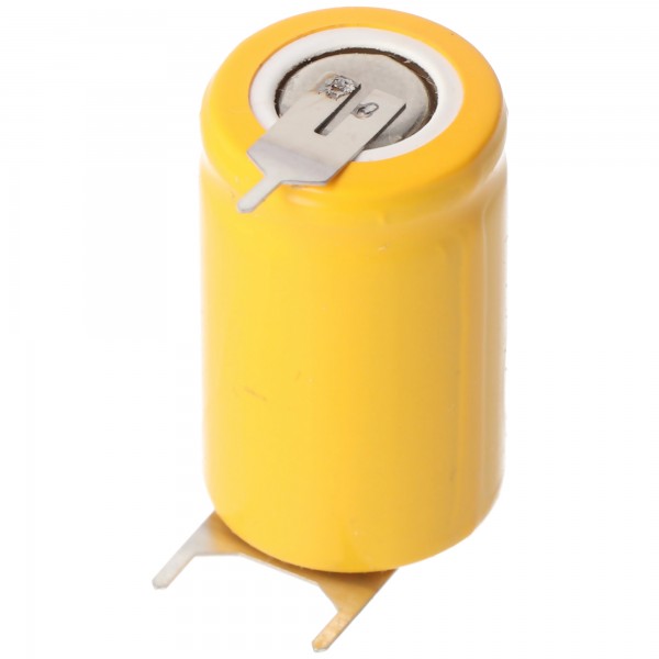 Vervangende batterij KR-600AE 2/3 A Cadnica NICD-batterij met 3-serie print, 1 serie + / 2-serie - (niet origineel Sanyo)