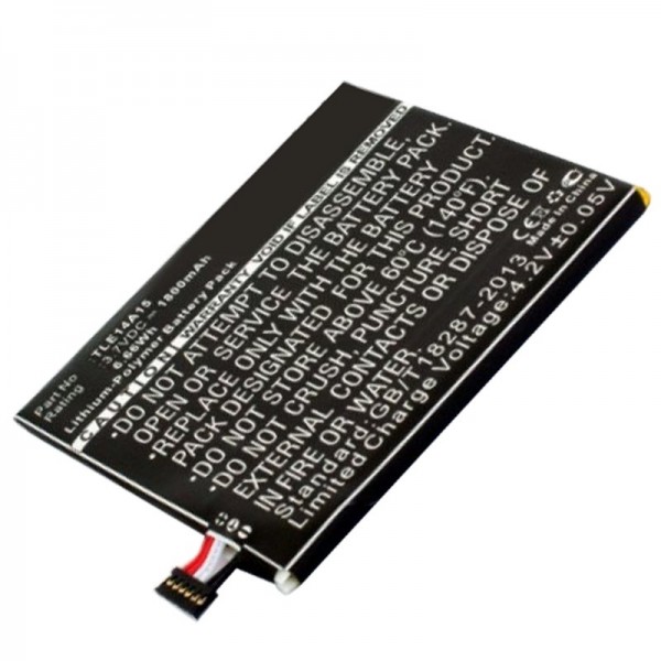 Accu geschikt voor de Wiko Darkmoon BLU L150u, Life Play S batterij TLE14A15P104INTRNL, P104-J430, TLE14A07
