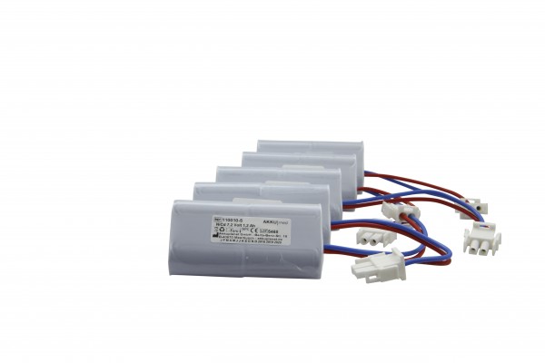NC-batterij geschikt voor Braun Perfusor FT91, Perfusor F, Perfusor secura P - 5-pack