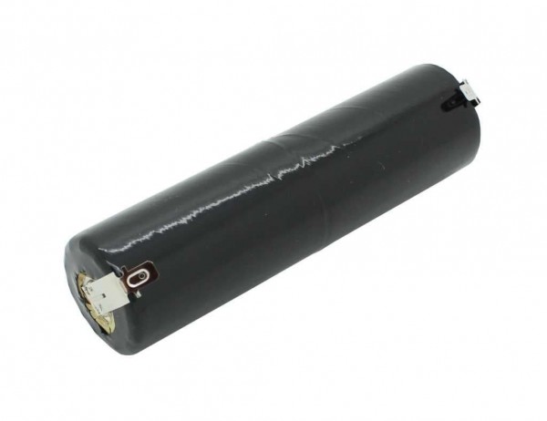 Batterij voor noodlicht NiCd 2.4V 4500mAh L1x2 Mono D met Faston-connector vervangt 2.4V-batterij