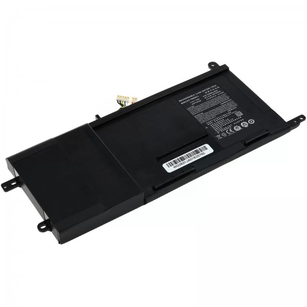 Accu geschikt voor laptop Clevo P650RE3, P650SE, type P650BAT-4 etc. - 14,8V - 4000 mAh
