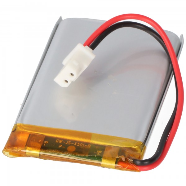 Replica-batterij geschikt voor de Solar 24-800-002 batterij Solar LED Light SL-24000