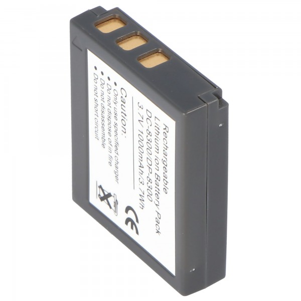 AccuCell-batterij geschikt voor Traveler DC-8300, DC-8500, 02491-0028 batterij