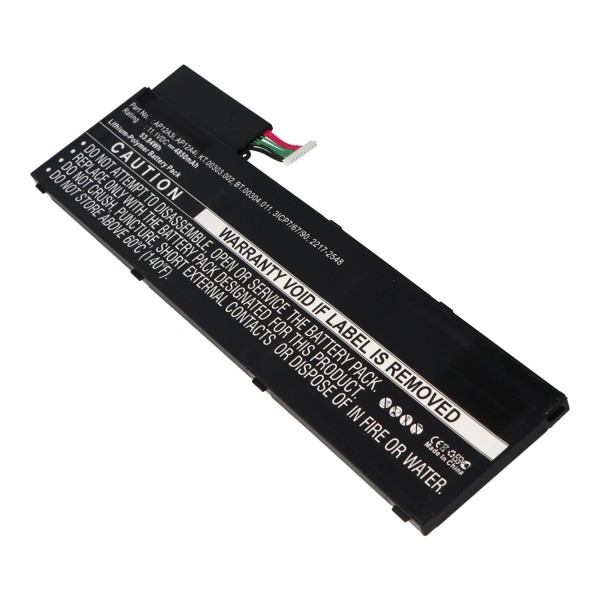 Replica batterij precies geschikt voor de Acer batterij AP12A3i batterij afmetingen 280x94x7,4mm