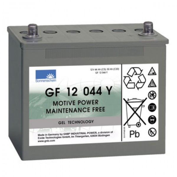Exide Dryfit GF12044Y loodbatterij met A-pool 12V, 44000 mAh