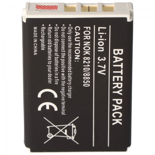 AccuCell-batterij geschikt voor Nokia 8890, BLB-2, 1200mAh